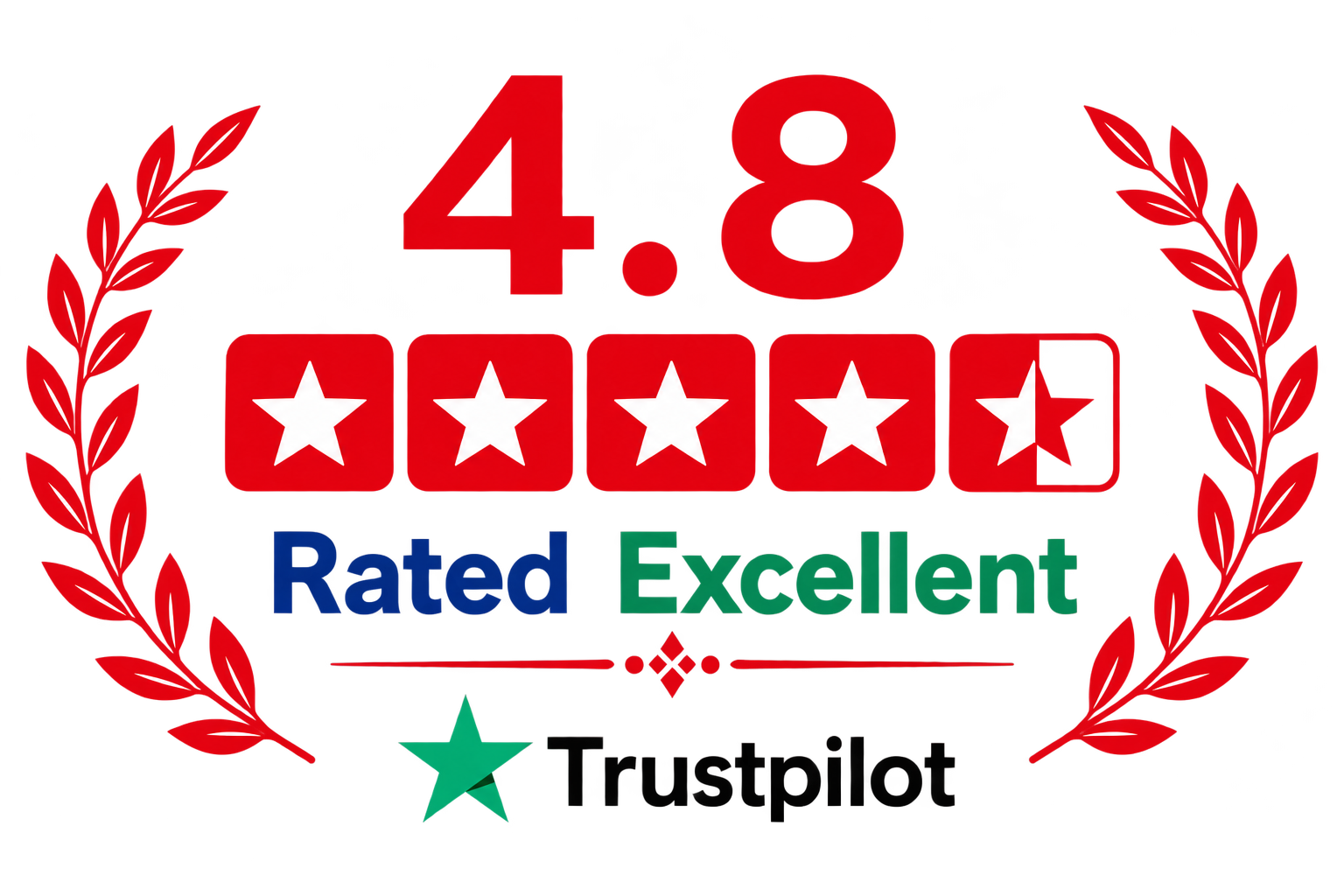 Rated Excellent on Trustpilot